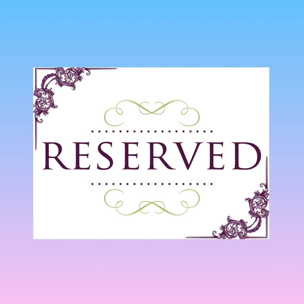 Reserved for Buenamano